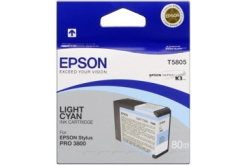 Epson T580500 jasno błękitny (light cyan) tusz oryginalna