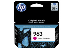 HP tusz oryginalna 3JA24AE#301, HP 963, magenta, blistr, 700 stron, 10.77ml, HP Officejet Pro 9010, 9012, 9014, 9015, 9016, 9019/P