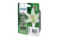 Epson T0597 jasno czarny (light black) tusz oryginalna