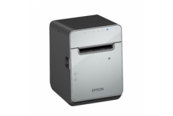 Epson TM-L100 C31CJ52101, 8 dots/mm (203 dpi), cutter, linerless, USB, RS232, Ethernet, black