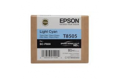 Epson T8505 jasno błękitny (light cyan) tusz oryginalna