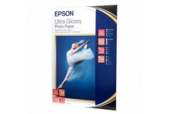 Epson S041927 Ultra Glossy Photo Paper, papier fotograficzny, błyszczący, biały, 13x18cm, 300 g/m2, 15 szt.