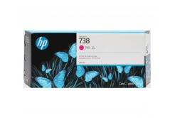 HP 738 676M7A purpurowy (magenta) tusz oryginalna