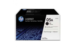 HP 05A CE505AD dvojbalení czarny (black) toner oryginalny