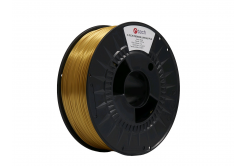 Ciąg druku (filament), 3DF-P-SPLA1.75-BRASS, C-TECH PREMIUM LINE, Silk PLA, mosiądz, 1,75mm, 1kg