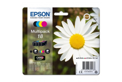 Epson T18064012, T180640 błekitna/purpurowa/żółta/czarna (cyan/magenta/yellow/black) tusz oryginalna