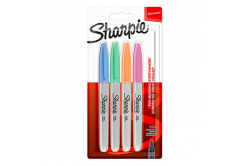 Sharpie 2065402, marker Fine, mix kolorów, 4szt., 0.9mm, permanentny, blistr