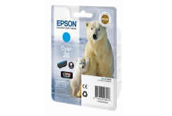 Epson T261240 C13T26124012 błękitny (cyan) tusz oryginalna