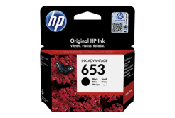 HP 653 3YM75AE czarny (black) tusz oryginalna