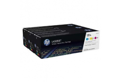 HP 131A U0SL1AM, błękitny / purpurowy / żółty (cyan / magenta / yellow) toner oryginalny