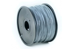 GEMBIRD 3DP-ABS1.75-01-S, 3D filament, ABS, 1,75mm, 1000g, srebrny