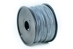 GEMBIRD 3D filament, ABS, 1,75mm, 1000g, 3DP-ABS1.75-01-S,  srebro