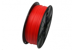 GEMBIRD 3DP-PLA1.75-01-FR, 3D filament, PLA, 1,75mm, 1000g, fluorescencyjny, czerwony