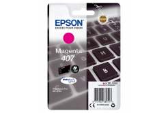 Epson 407 C13T07U340 purpurowy (magenta) tusz oryginalna