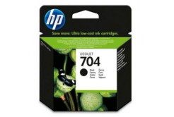 HP č.704 CN692AE czarny (black) tusz oryginalna - PO WYGAŚNIĘCIU