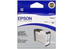 Epson C13T580900 jasno czarna (light light black) tusz oryginalna