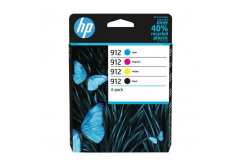 HP 912 6ZC74AE kolorowa (CMYK) sada tusz oryginalna