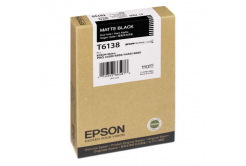 Epson T613800 matowy czarny (matte black) tusz oryginalna