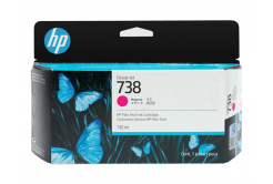 HP 738M 676N0A purpurowy (magenta) tusz oryginalna