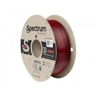 Spectrum 3D filament, r-PETG, 1,75mm, 1000g, 80593, carmine red