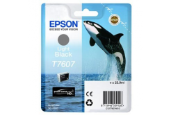 Epson T7607 T76074010 jasno czarny (light black) tusz oryginalna