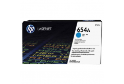 HP 654A CF331A błękitny (cyan) toner oryginalny