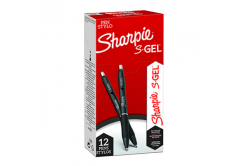 Sharpie 2136599, pióro żelowe S-Gel, czerwony, 12szt., 0.7mm