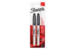 Sharpie 1985860, marker Fine, czarny, 2szt., 0.9mm, permanentny, blistr
