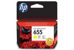 HP 655 CZ112AE żółty (yellow) tusz oryginalna